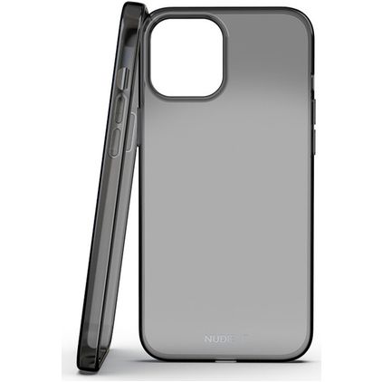Nudient Thin Coque iPhone 12 Pro Max Coque arrière en TPU Souple - Ink Black
