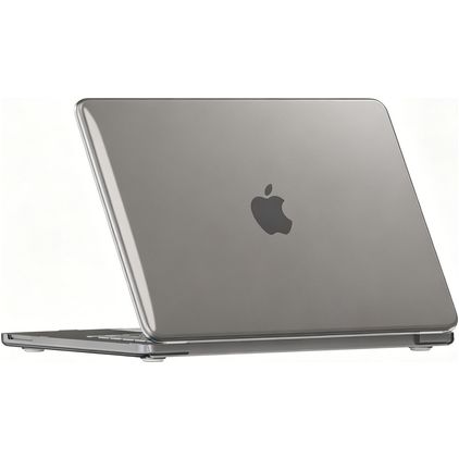 Mobigear Crystal Case MacBook Neo 13 Pouces (2026) Coque - Gris - Model A3404