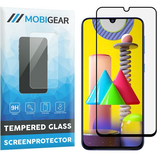 Mobigear Premium Samsung Galaxy M31 Verre trempé Protection d'écran - Compatible coque - Noir