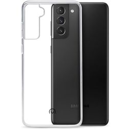 Mobilize Gelly Coque Transparente Samsung Galaxy S21 Plus Coque arrière en TPU Souple - Transparent