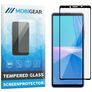 Mobigear Premium Sony Xperia 10 III Verre trempé Protection d'écran - Compatible Coque - Noir