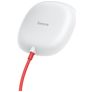 Baseus Suction Chargeur sans fil Qi 10W 2A - Blanc