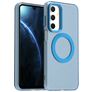 Mobigear Shockproof Coque Samsung Galaxy A16 MagSafe Coque arrière Rigide - Bleu