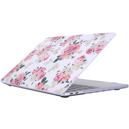 Mobigear Flowers MacBook Pro 15 Pouces (2016-2019) Coque - Model 39 - Model A1707 / A1990