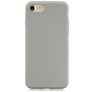 Mobigear Colors Coque iPhone 8 Coque arrière en TPU Souple - Gris
