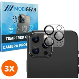 Mobigear iPhone 12 Pro Verre trempé Protection Caméra - Compatible Coque (Lot de 3)