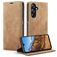 CaseMe 013 Housse Samsung Galaxy A16 Etui Porte-Monnaie - Marron