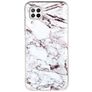 Mobigear Marble Coque Huawei P40 Lite Coque arrière en TPU Souple - Blanc