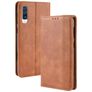 Mobigear Sensation Housse Samsung Galaxy A70 Etui Porte-Monnaie - Cognac