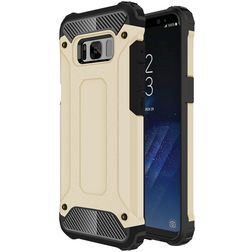 Mobigear Outdoor Coque Samsung Galaxy S8 Coque arrière Rigide Anti-Chocs - Or