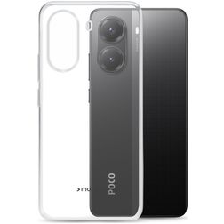 Mobilize Gelly Case Coque Transparente POCO X7 Pro Coque arrière en TPU Souple - Transparent
