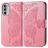 Mobigear Butterfly Motorola Moto G82 Étui Portefeuille - Rose