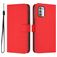 Mobigear Urban Wallet Housse Nokia G42 Etui Porte-Monnaie - Rouge