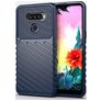 Mobigear Groove Coque LG K50s Coque arrière en TPU Souple - Bleu