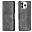 Mobigear Excellent Housse iPhone 16 Pro Max Etui Porte-Monnaie - Noir