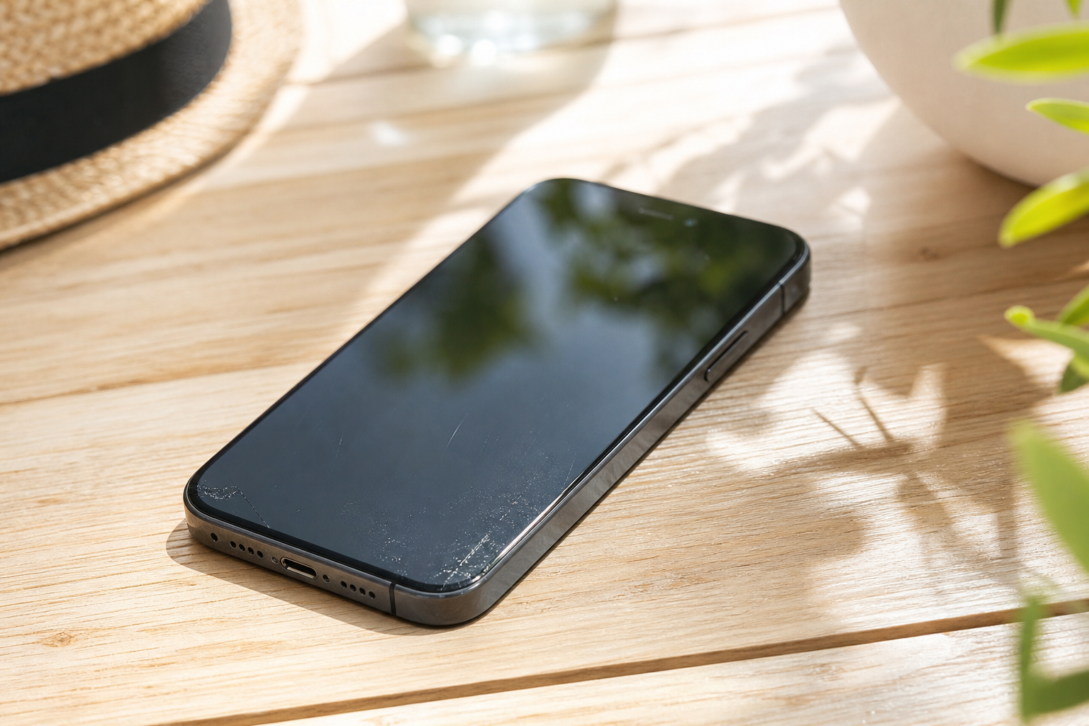 Vendre un téléphone endommagé