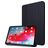 Mobigear Tri-Fold Gel Coque iPad Pro 11 Pouces (2022) Etui en TPU,Similicuir - Noir