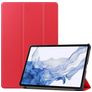 Mobigear Tri-Fold Coque Samsung Galaxy Tab S9 Etui - Rouge
