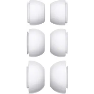 Xccess Silicon Replacement Ear Tips for Airpod Pro 1/2 Size S/M/L (3 Pair) White