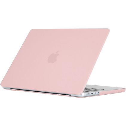 Mobigear Matte MacBook Pro 16 Pouces (2021-2026) Coque - Rose pastel - Model A2485 / A2780 / A2991 / A3186 / A3428 / A3429