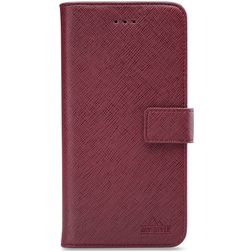 My Style Flex Wallet Housse Samsung Galaxy J6 Plus Etui Porte-Monnaie - Bordeaux