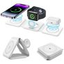 Valenta 3-in-1 - Chargeur Qi Wireless 1.5 mètres - Blanc