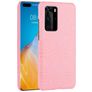 Mobigear Croco Coque Huawei P40 Pro Coque arrière Rigide - Rose