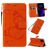 Mobigear Butterfly Housse iPhone 11 Etui Porte-Monnaie - Orange