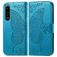 Mobigear Butterfly Housse Sony Xperia 5 IV Etui Porte-Monnaie - Bleu