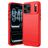 Mobigear Brushed Slim iPhone 18 Pro Max TPU souple Coque arrière - Rouge