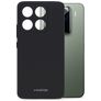 Mobilize Rubber Gelly Coque Xiaomi 15 Pro Coque arrière en TPU Souple - Noir