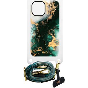 MIO Lanyard - Cordon de téléphone universel ajustable - Green Marble