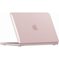 Mobigear Crystal Case MacBook Neo 13 Pouces (2026) Coque - Rose pastel - Model A3404