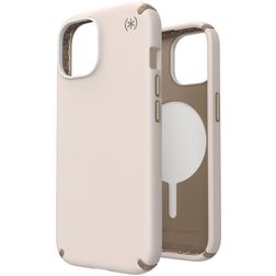 Speck Presidio2 Pro Coque iPhone 15 MagSafe Coque arrière Rigide Anti-Chocs - Bleached Bone