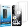 Mobigear Google Pixel 8a Protection d'écran Film - Compatible Coque (Lot de 3)