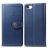 Mobigear Snap Button Housse iPhone SE (2022) Etui Porte-Monnaie - Bleu