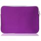 Mobigear Double Zipper Pochette Ordinateur portable en Neoprène 12 Pouces Housse ordinateur - Violet
