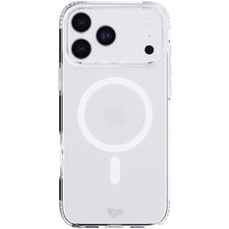 Tech21 EvoLite Coque Transparente iPhone 17 Pro Max MagSafe Coque arrière en TPU Souple Anti-Chocs - Transparent