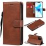 Mobigear Premium Housse iPhone 12 Pro Etui Porte-Monnaie - Marron