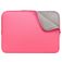 Mobigear Basics Pochette Ordinateur portable 16 Pouces Housse ordinateur - Rose