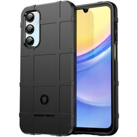 Mobigear Rugged Shield Coque Samsung Galaxy A16 Coque arrière en TPU Souple Anti-Chocs - Noir