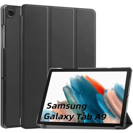 Mobigear Tri-Fold Coque Samsung Galaxy Tab A9 (2023) Etui - Noir
