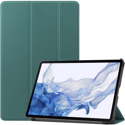Mobigear Tri-Fold Samsung Galaxy Tab S9 Étui - Vert