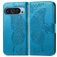 Mobigear Butterfly Housse Google Pixel 10 Pro XL Etui Porte-Monnaie - Bleu