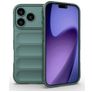Mobigear Bumpy Coque iPhone 18 Pro Coque arrière en TPU Souple - Vert