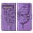 Mobigear Butterfly Housse Google Pixel 7a Etui Porte-Monnaie - Violet