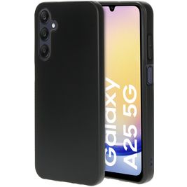 Mobiparts Classic Coque Samsung Galaxy A25 Coque arrière en TPU Souple - Matt Black