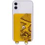 My Style Crossbody - Porte Cartes en - 2 Cartes - Jaune