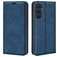 Mobigear Retro Slim Housse Samsung Galaxy A26 Etui Porte-Monnaie - Dark Blue