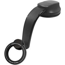 Mobigear MagSafe Support voiture Ventouse / Tableau de bord Magnétique - Universel - Noir